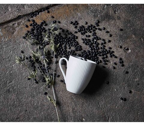 Aida Groovy krus hvid 30 cl