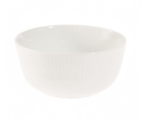 Aida Groovy skål hvid 1 stk. 14 cm