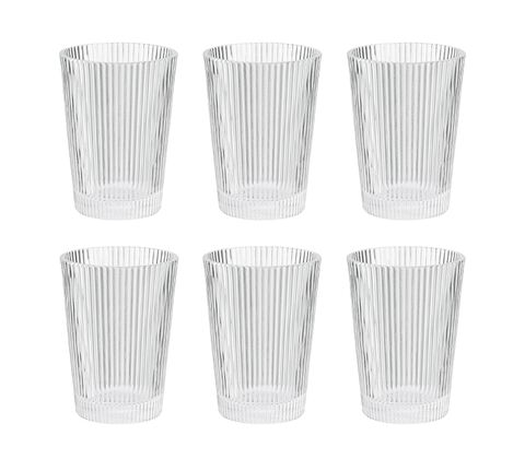 Stelton Pilastro drikkeglas 24 cl 6 stk.