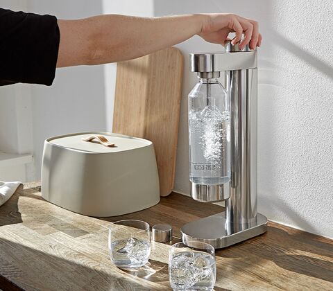 Stelton Brus sodavandsmaskine steel