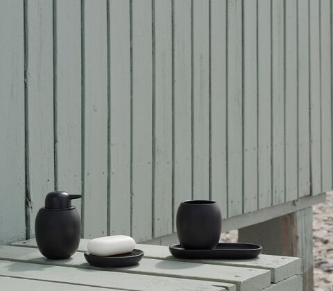 Stelton Fjord sæbeskål sort Ø 11 cm