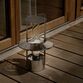 Stelton EM Portable LED skibslampe stål H 43 cm