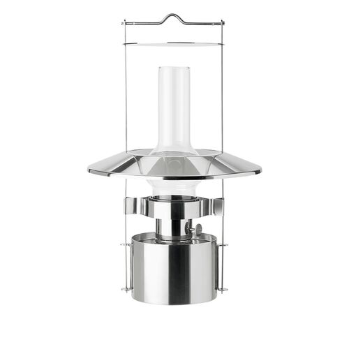Stelton EM Portable LED skibslampe stål H 43 cm