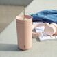 Stelton To Go Sip termokop med sugerør lyng 0,4 liter