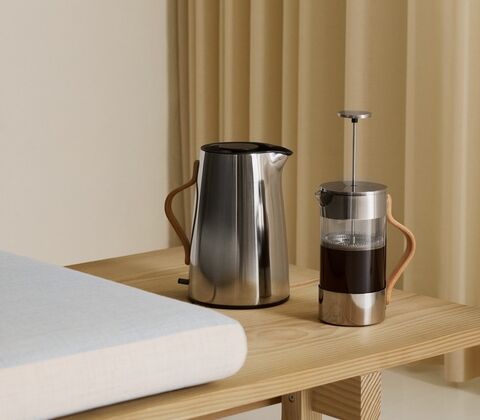 Stelton Emma stempelkande stål 1 liter