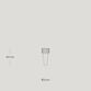 Stelton Pilastro vinprop klar H 6,9 cm