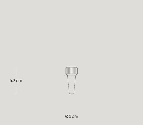 Stelton Pilastro vinprop klar H 6,9 cm