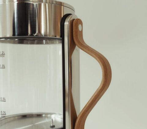 Stelton Emma elkedel stål 1,2 liter 1350 watt