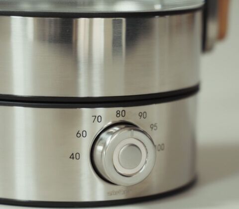 Stelton Emma elkedel stål 1,2 liter 1350 watt