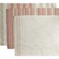 Vibeke Klint dækkeserviet bred linje rød 33x48 cm