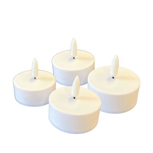 Cozzy LED lampelys 4 stk. Ø 5,8 cm hvid