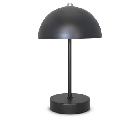 Cozzy bordlampe med touch sort H 20 cm