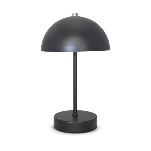 Cozzy bordlampe med touch sort H 20 cm