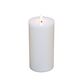 Cozzy LED bloklys Ø 10 x H 15 cm hvid