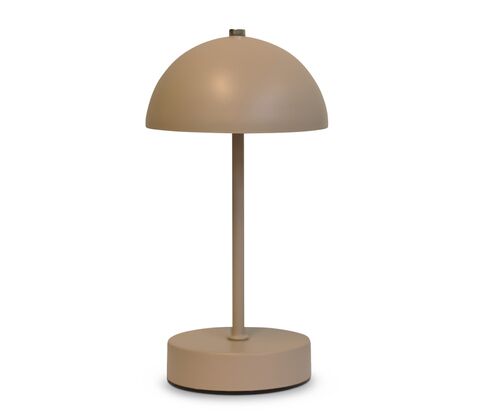 Cozzy XL opladelig bordlampe med touch sand H35 cm