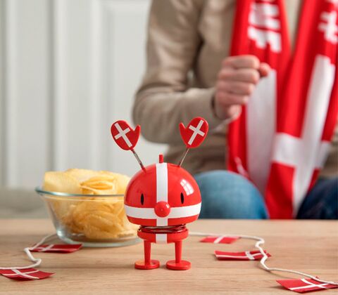 Hoptimist Bumble Roligan rød 14,4 cm