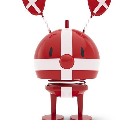 Hoptimist Bumble Roligan rød 14,4 cm