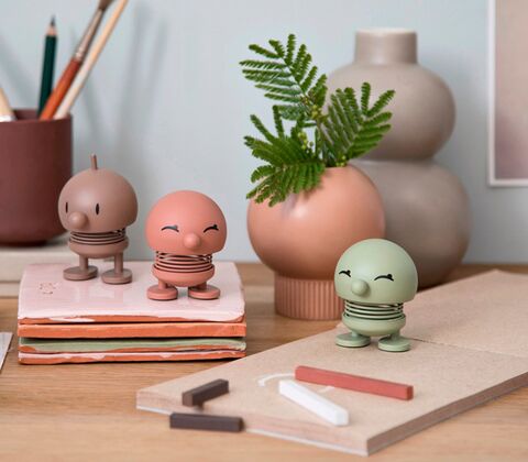 Hoptimist Soft Bimble figur olive H6,6 cm