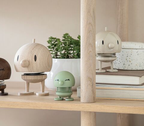 Hoptimist Soft Bimble figur olive H6,6 cm