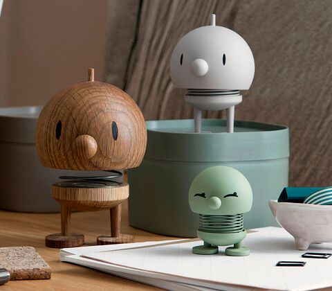 Hoptimist Soft Bimble figur olive H6,6 cm