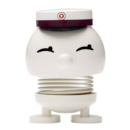 Hoptimist Bimble Student rød hue hvid 7,5 cm