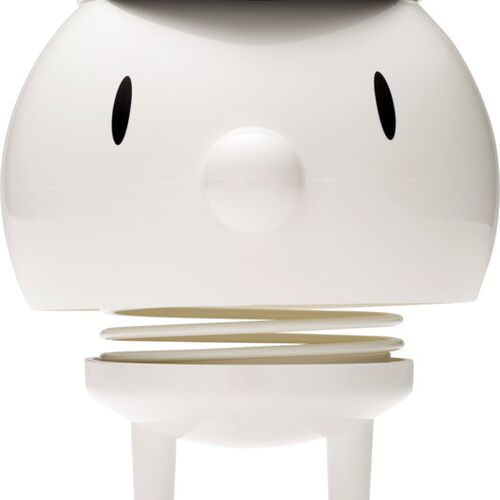 Hoptimist Bumble Student hvid blå hue 10,5 cm