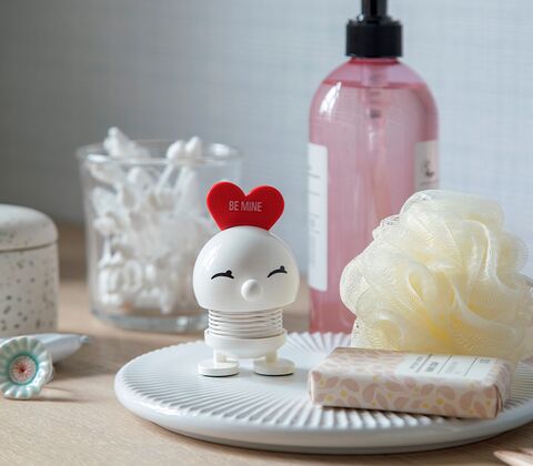 Hoptimist Bimble Love hvid 8,7 cm