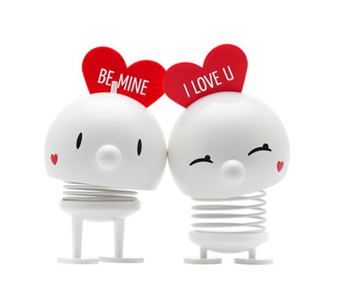 Hoptimist Bumble Love hvid 8,7 cm
