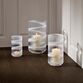 Lyngby Porcelæn Swirl vase hvid H 20,5 cm