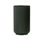 Lyngby porcelæn vase mørk grøn H 31 cm 