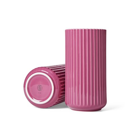 Lyngby Porcelæn vase lilla H 20,5 cm 