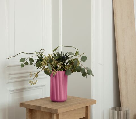 Lyngby Porcelæn vase lilla H 20,5 cm 