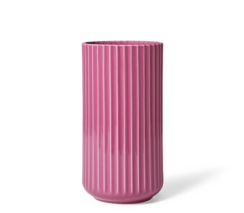 Lyngby Porcelæn vase lilla H 20,5 cm 