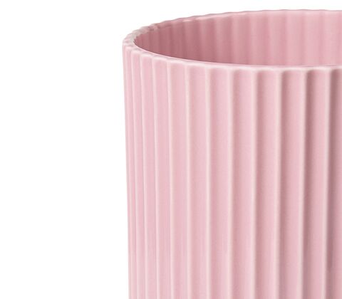 Lyngby Porcelæn vase rosa H 25 cm 
