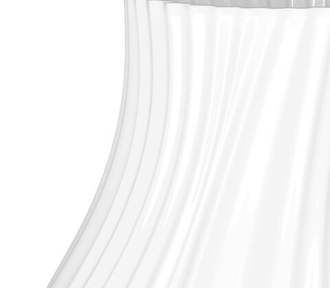 Lyngby Porcelæn Twist vase hvid H18 cm