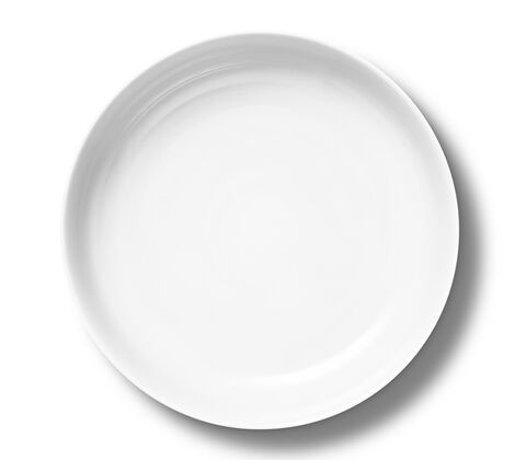 Rhombe serveringsskål hvid Ø 28 cm