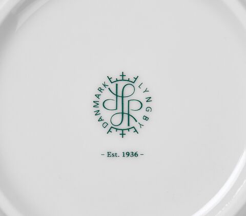 Lyngby Porcelæn Rhombe Color skål hvid Ø15,5 cm