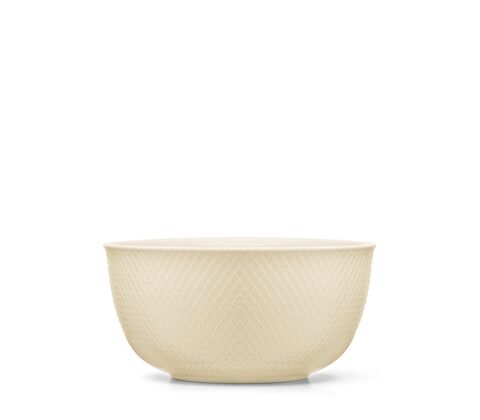 Lyngby Porcelæn Rhombe Earth serveringsskål marble Ø 22 cm