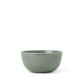 Lyngby Porcelæn Rhombe Earth skål moss Ø 13 cm