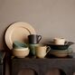 Lyngby Porcelæn Rhombe Earth krus med hank 39 cl marble