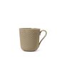 Lyngby Porcelæn Rhombe Earth krus med hank 39 cl clay