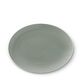 Lyngby Porcelæn Rhombe Earth ovalt serveringsfad 28,5x21,5 cm