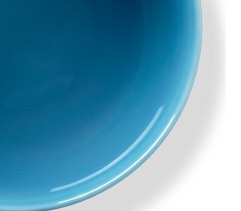 Lyngby Porcelæn Rhombe Color skål blå 15,5 cm