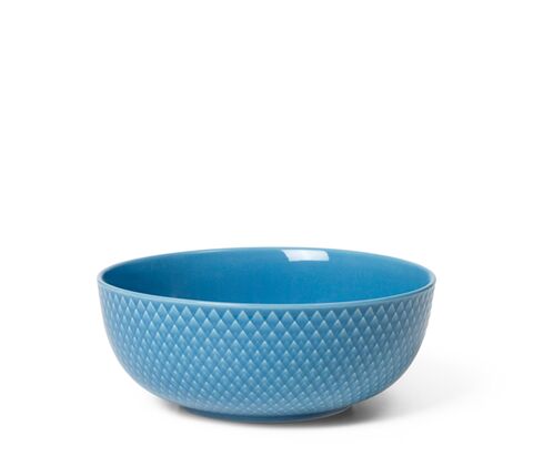 Lyngby Porcelæn Rhombe Color skål blå 15,5 cm