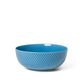Lyngby Porcelæn Rhombe Color skål blå 15,5 cm