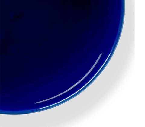 Lyngby Porcelæn Rhombe Color skål mørk blå 15,5 cm