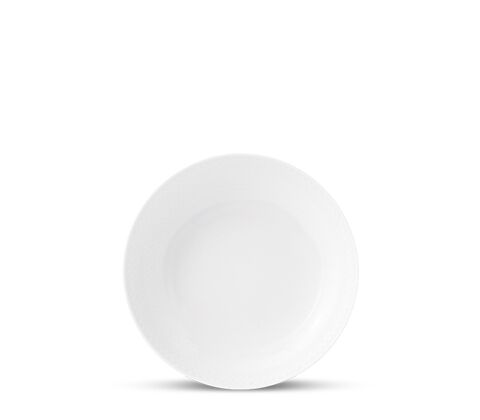 Lyngby Porcelæn Rhombe frokosttallerken hvid 20 cm