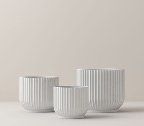 Lyngby Porcelæn Flower Pot urtepotteskjuler Lille