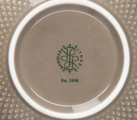 Lyngby Porcelæn Rhombe Earth skål clay Ø 13 cm