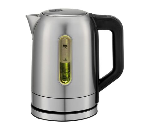 ALBA elkedel temperatur børstet stål 1,7 liter